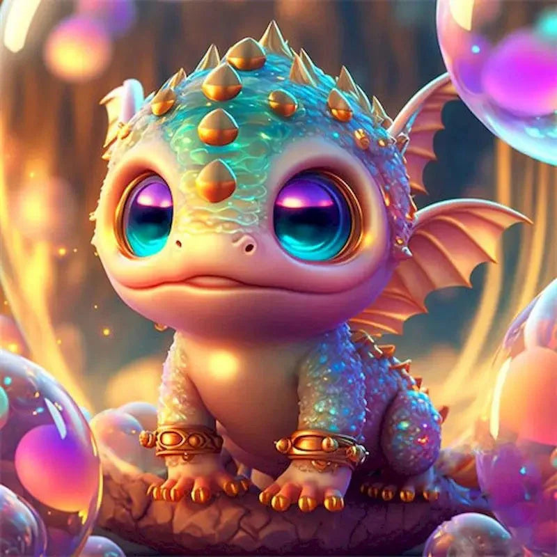 Dragon Animal DIY Kit - Painting by Numbers