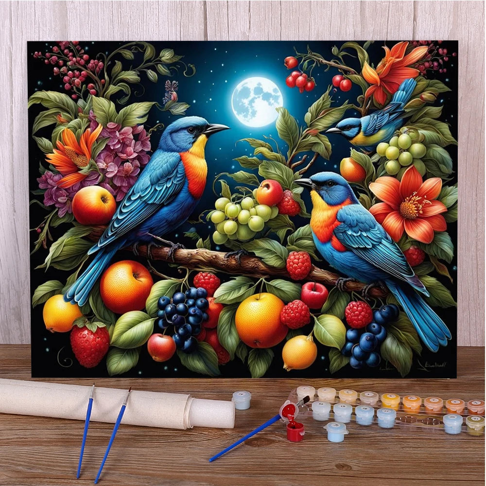Hummingbird – DIY Craft Kit for Adults - Paint by Numbers