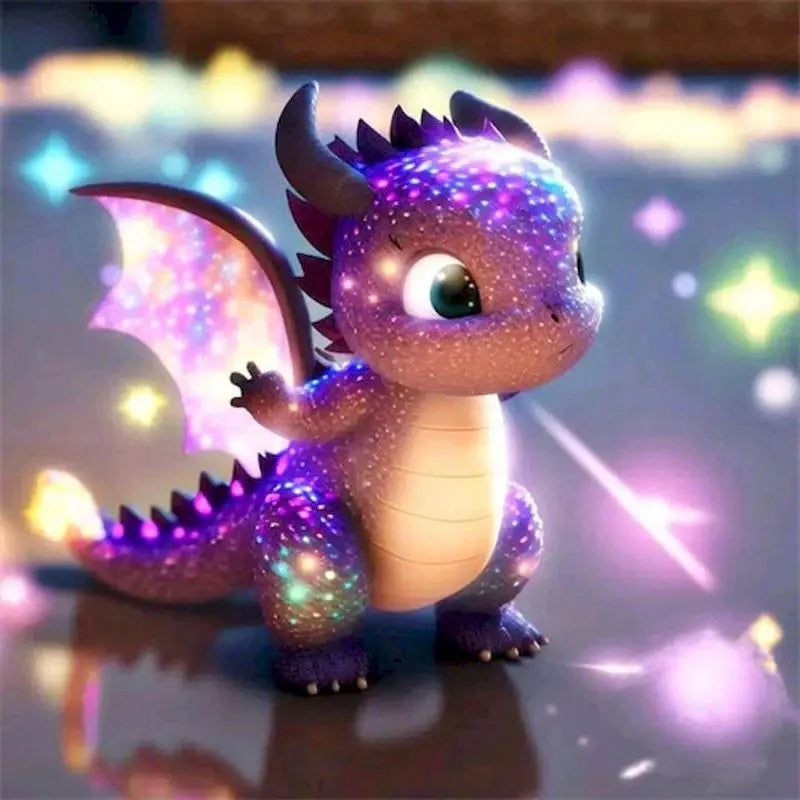 Dragon Animal DIY Kit - Painting by Numbers