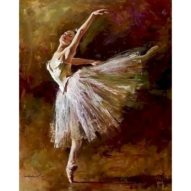 Elegant Ballerina - Paint by Numbers