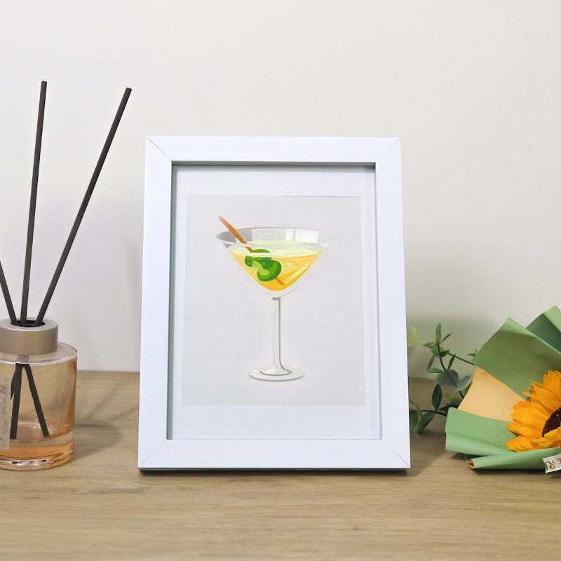 Mini Paint by Numbers Picture Frame – 17x22cm
