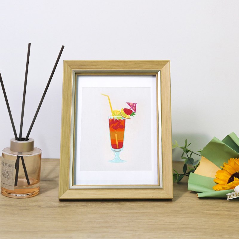 Mini Paint by Numbers Picture Frame – 17x22cm