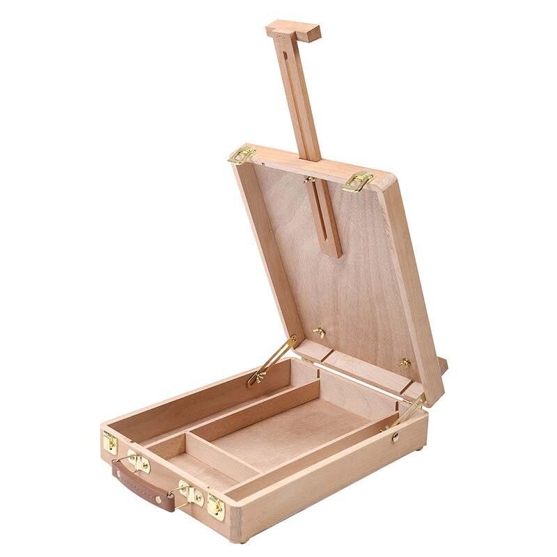 Wooden Easel with Storage Box