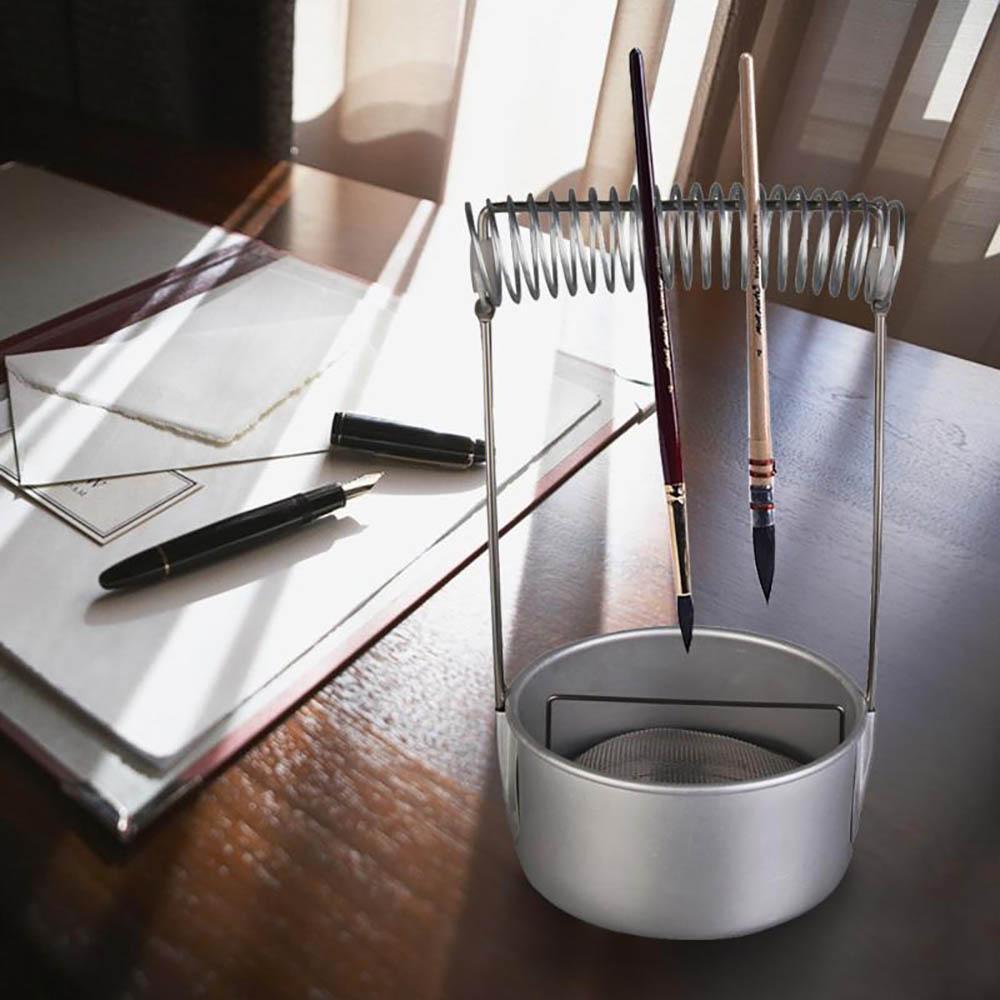 Paint Brush Holder with Cleaning Function | Paint by Numbers