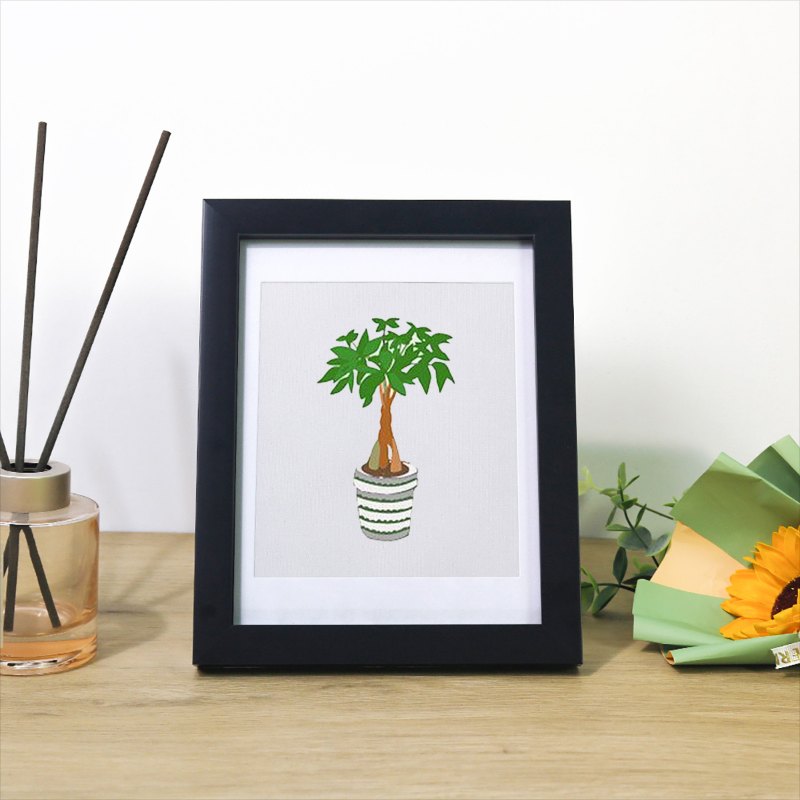 Mini Paint by Numbers Picture Frame – 17x22cm