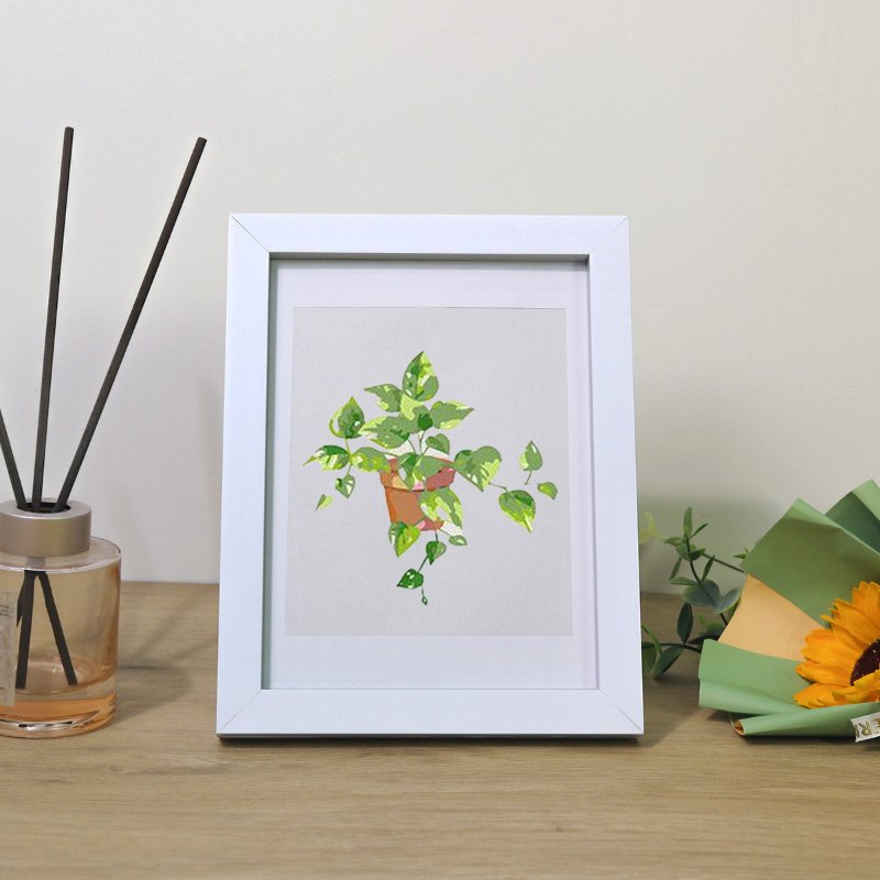 Mini Paint by Numbers Picture Frame – 17x22cm