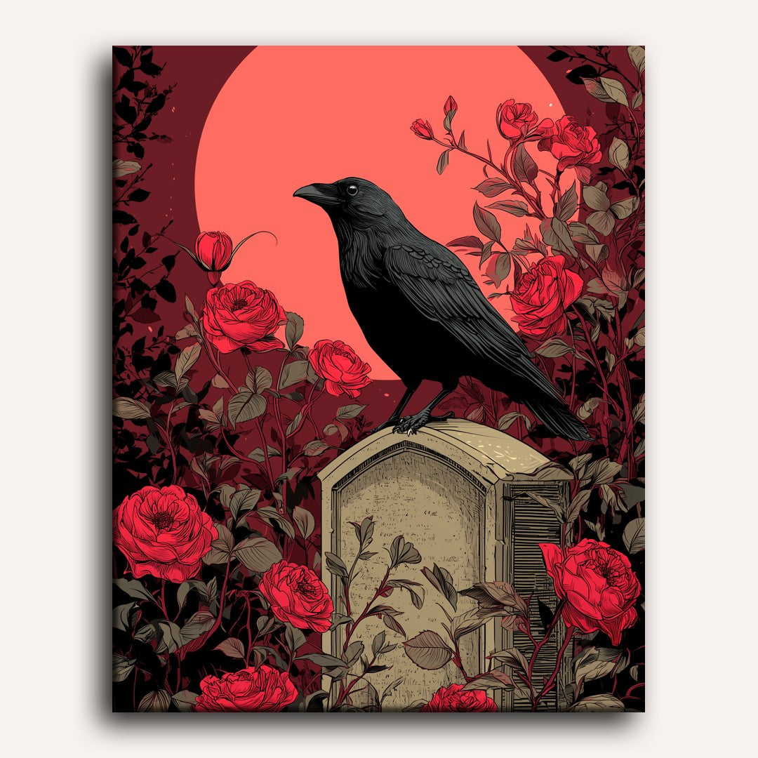 Old gravestone | Paint by Number