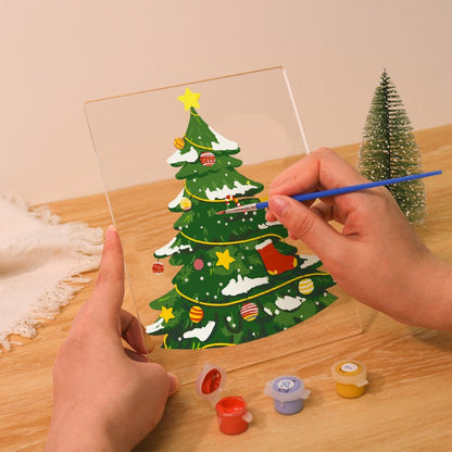 Paint by Numbers Christmas Lamp | Christmas Tree