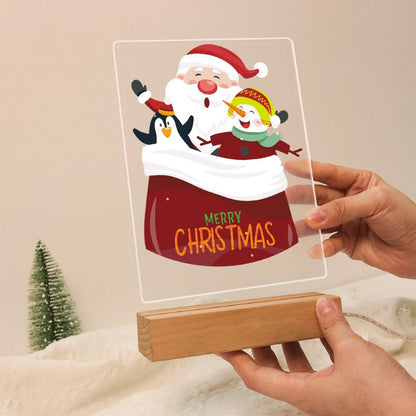 Paint by Numbers Christmas Lamp | Merry Christmas
