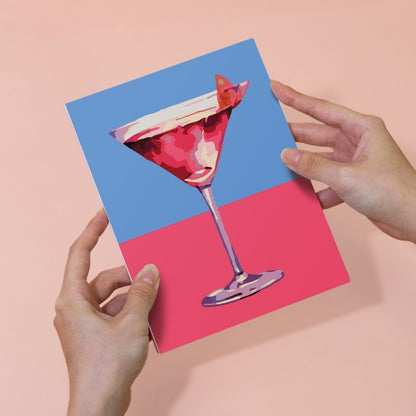 6 Mini Paintings - Fancy Cocktail Set