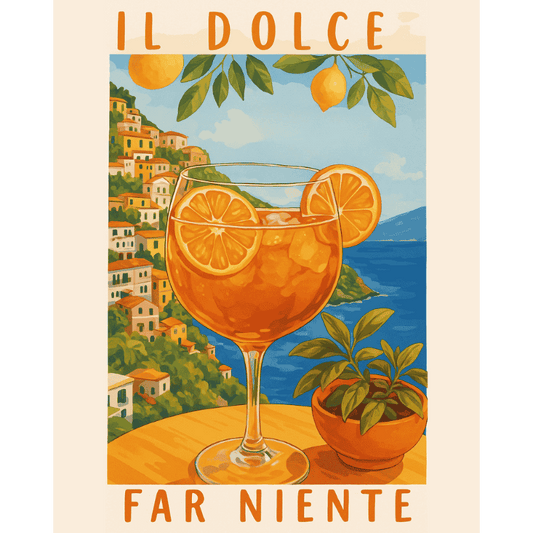 Aperol in Italy | Paint by Numbers