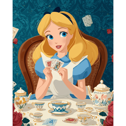 Alice`s Tea Party | Paint by Number
