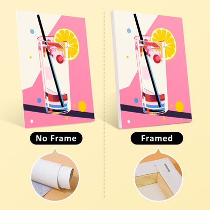 6 Mini Paintings - Classy Cocktail Set