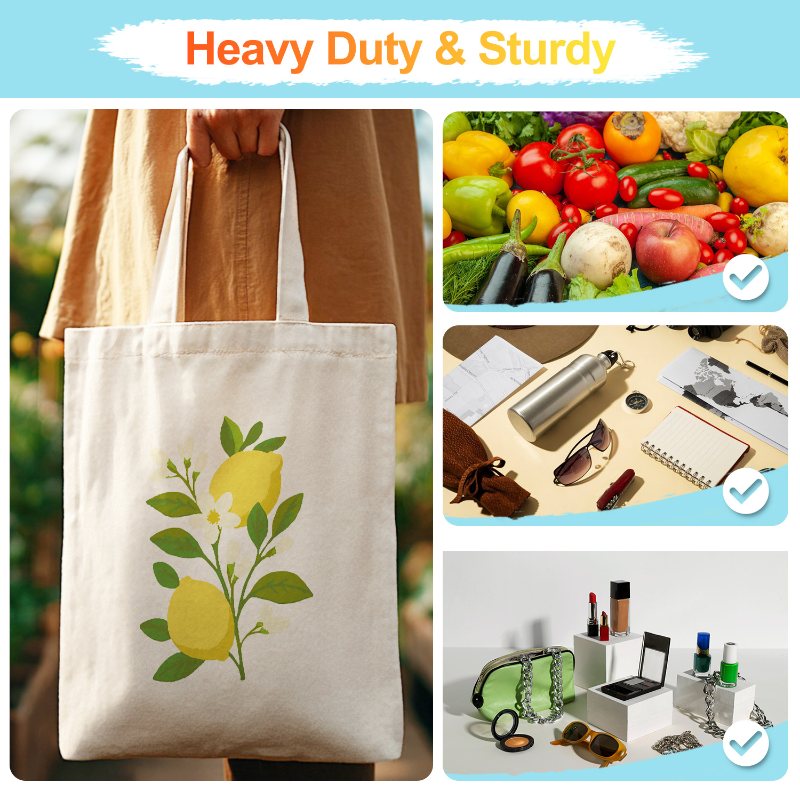 Paint by Numbers Totebag – Lemon Plant