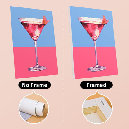 6 Mini Paintings - Fancy Cocktail Set