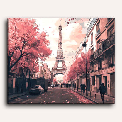 Beautiful Paris | Paint by Numbers