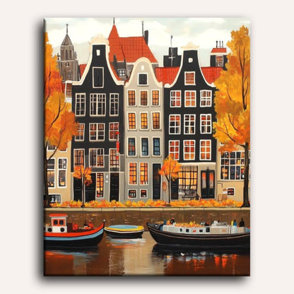 Gorgeous Amsterdam | Paint by Numbers
