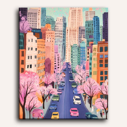 Colorful New York | Paint by Numbers