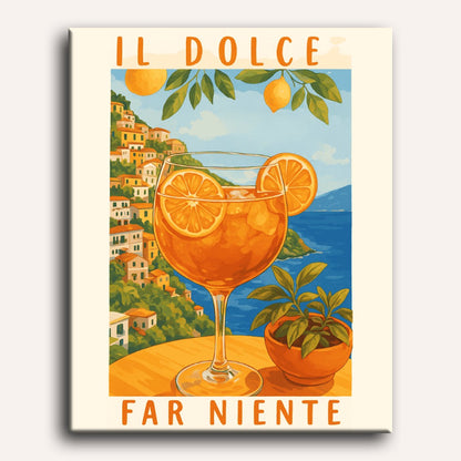 Aperol in Italy | Paint by Numbers