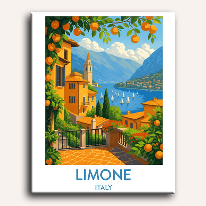 Limone Italy | Paint by Number