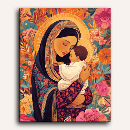 Mother`s love | Paint by Number