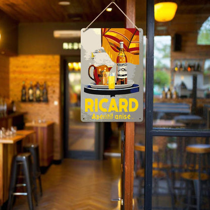 Metal Paint by Number Poster – Ricard Aperitif