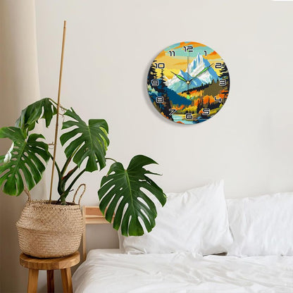 Painting by Numbers Clock – Gorgeous Landscape