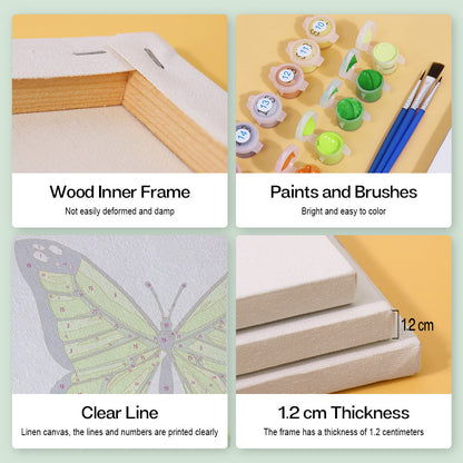 6 Mini Paintings | Butterfly Set