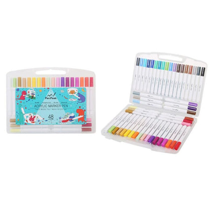 Color by Number Book with 48 markers