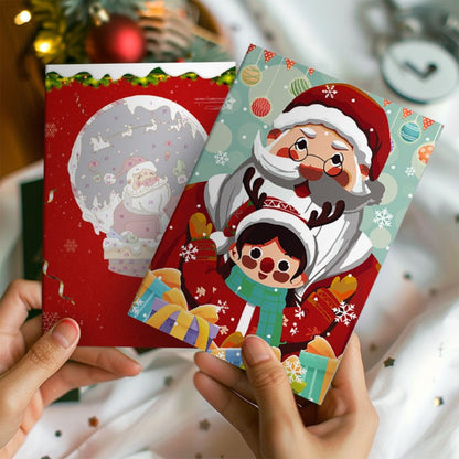 Paint by Numbers Christmas Cards 2 - 6 Pieces