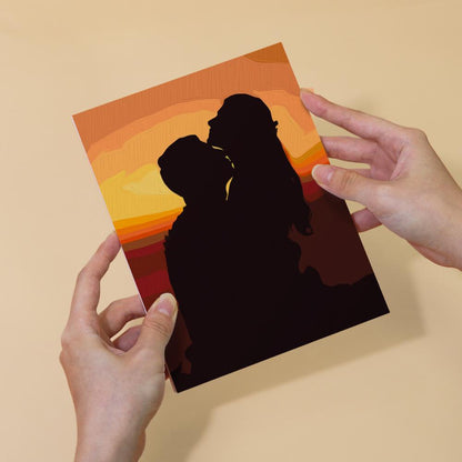 6 Mini Paintings - Love Set