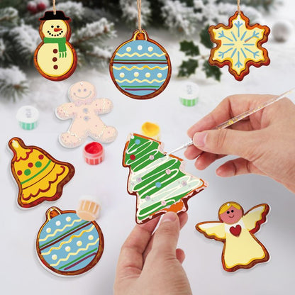 8 Christmas hangers - Christmas Eve set