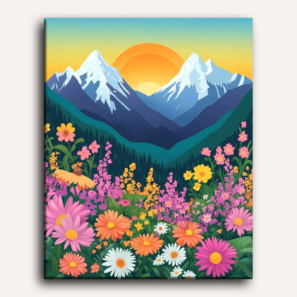 Colorful Landscape 2 | Paint by Numbers