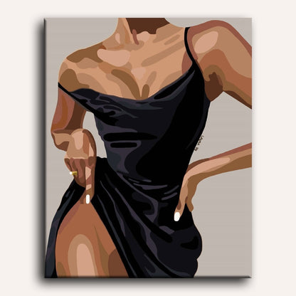 Elegant Woman | Paint by Numbers