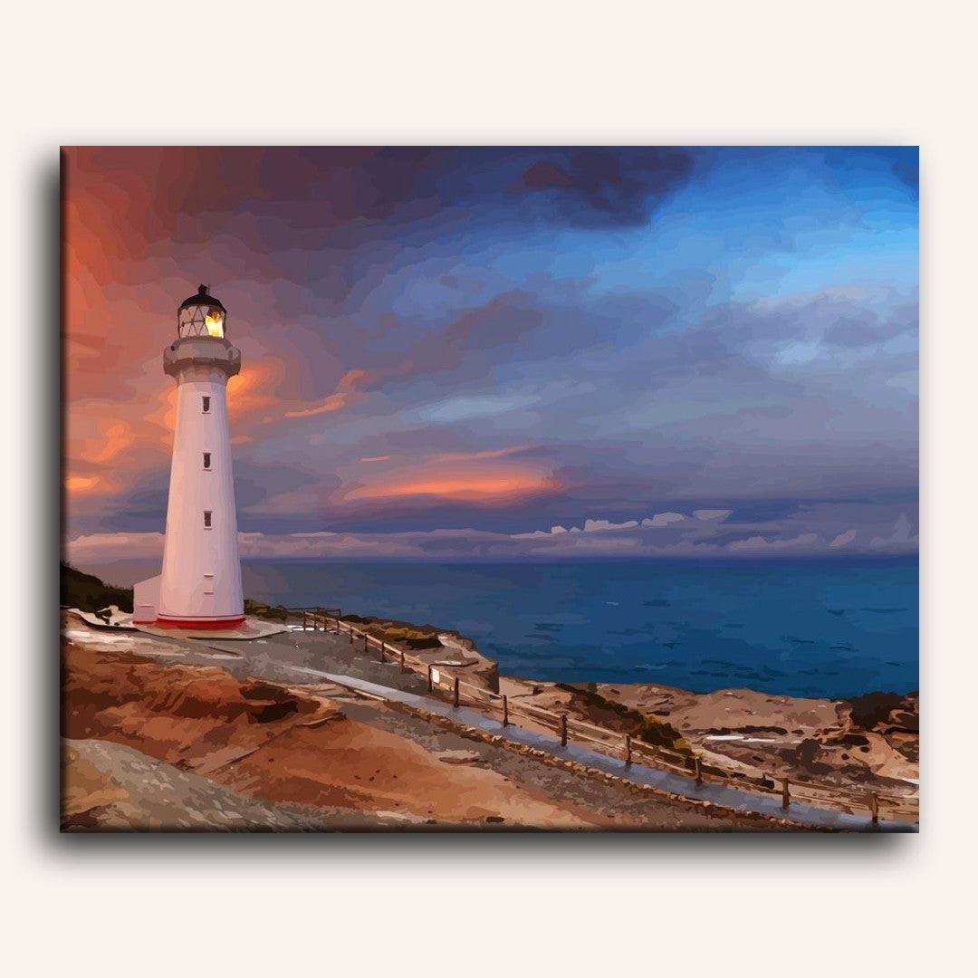 Lighthouse Point | Paint by Numbers