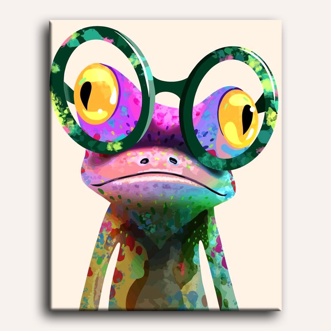 Happy Frog | Paint by Numbers