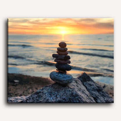 Baltic Sea - Stones | Paint by Numbers