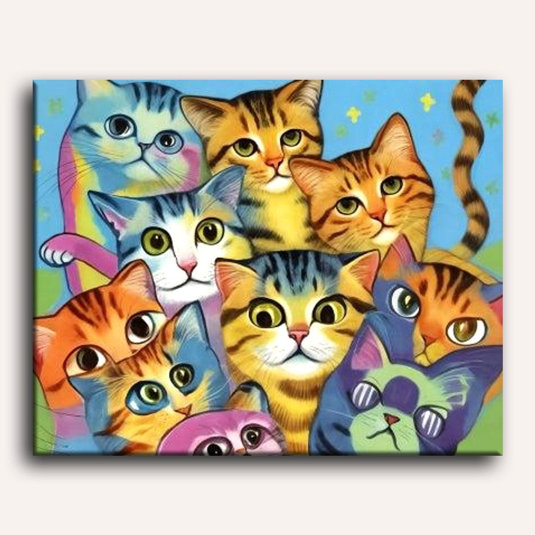 Cats | Paint by Numbers