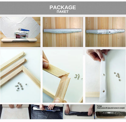 Wedding Gift Canvas - Custom Photo Paint by Numbers