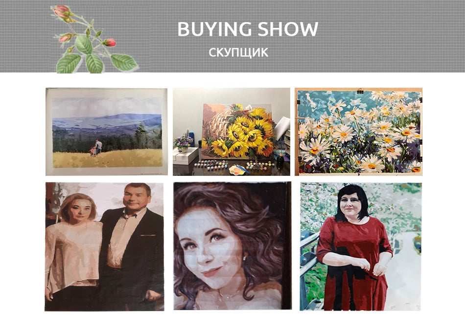 Wedding Gift Canvas - Custom Photo Paint by Numbers
