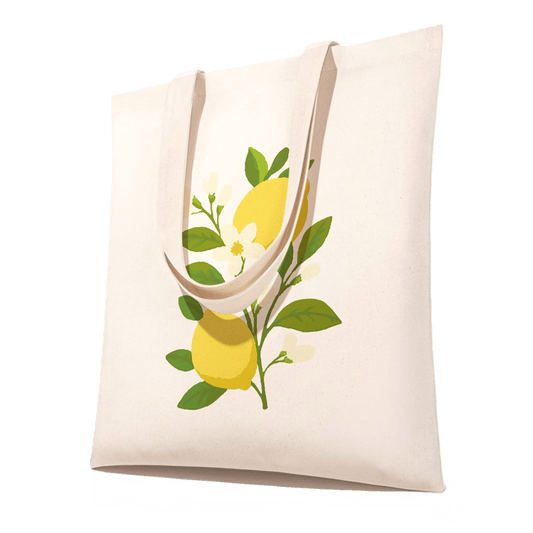 Paint by Numbers Totebag – Lemon Plant