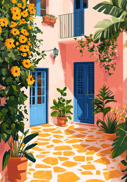 Relax & Paint: Sunset Canvas Kit for Adults