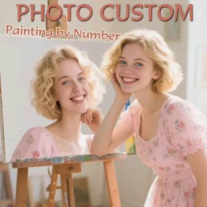 Custom Photo Oil Painting – Personalized DIY Canvas Art