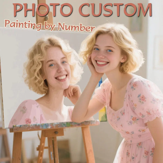 Custom Photo Oil Painting – Personalized DIY Canvas Art