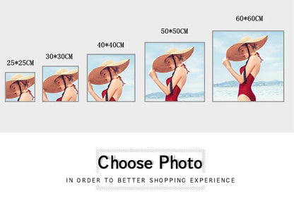 Custom Photo Paint by Numbers – Personalized Portrait Canvas Décor