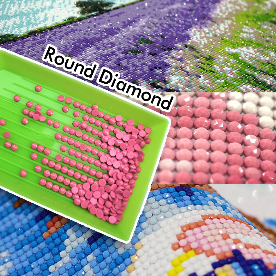 Custom Photo Diamond Painting – 5D DIY Crystal Art Kit