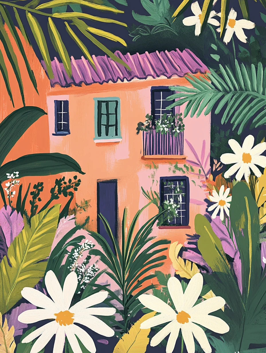 Relax & Paint: Sunset Canvas Kit for Adults