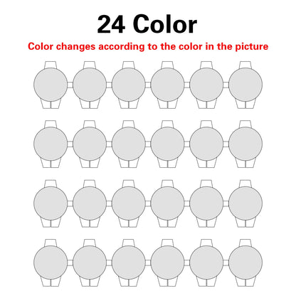 Custom Photo Paint by Numbers – 24-Color DIY Kit