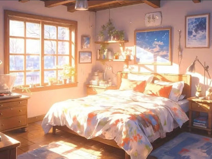 Landscape Oil Painting – Acrylic DIY Home Décor (Customizable by Paint)