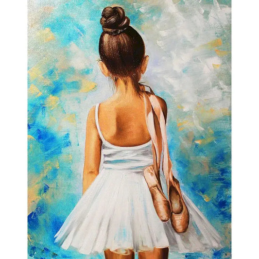 Elegant Ballerina - Paint by Numbers